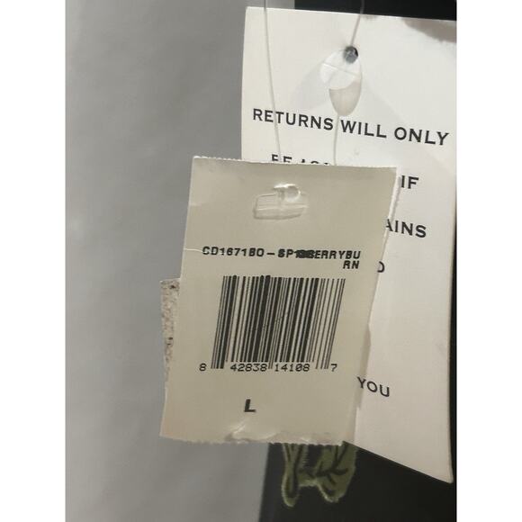 NWT For Love & lemons Cherry Mini Dress size L - Picture 6 of 7